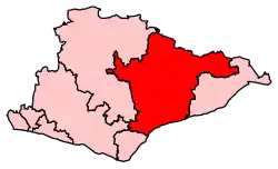 Carte de la circonscription