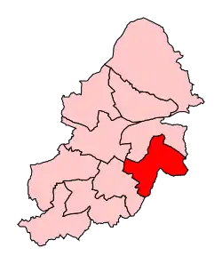 Carte de la circonscription