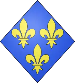Description de l'image Blason fr France moderne (losange).svg.