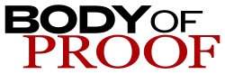 Description de l'image Body of Proof Logo.svg.