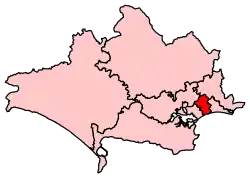 Carte de la circonscription