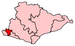 Carte de la circonscription