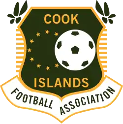 alt=Écusson de l' Équipe des Îles Cook