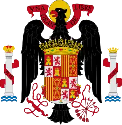 Description de l'image COA Spain 1945 1977.svg.