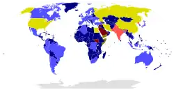 Carte de l'organisation