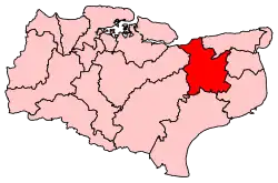 Carte de la circonscription