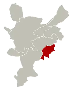 Localisation de Chênée