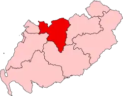 Carte de la circonscription