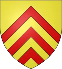 Description de l'image CoA Gilbert de Clare.svg.