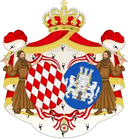 Description de l'image Coat of Arms of Grace, Princess of Monaco.svg.