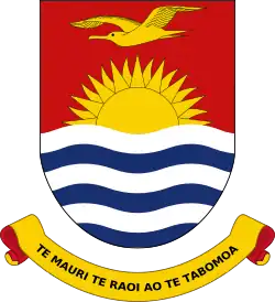 alt=Écusson de l' Équipe des Kiribati