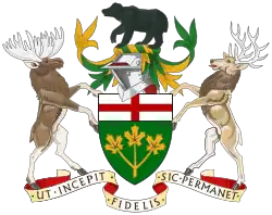 Image illustrative de l'article Armoiries de l'Ontario