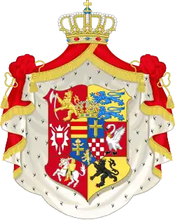 Description de l'image Coats of arms Grand Duché d Oldenbourg.svg.