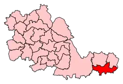 Carte de la circonscription