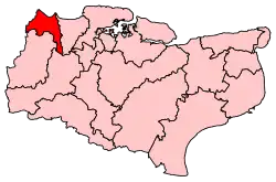 Carte de la circonscription