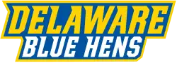 Description de l'image Delaware_Blue_Hens_wordmark.svg.