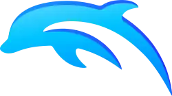 Description de l'image Dolphin Emulator Logo Refresh.svg.