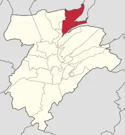 Localisation de Dommeldange