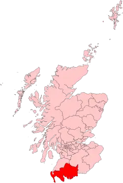 Carte de la circonscription