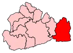 Carte de la circonscription