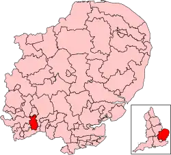 Carte de la circonscription