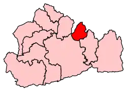 Carte de la circonscription