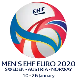 Description de l'image Euro 2020 handball logo.svg.