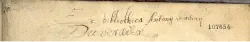 signature d'Antoine du Verdier
