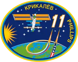Description de l'image Expedition 11 insignia.svg.