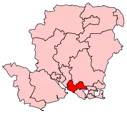 Carte de la circonscription