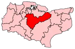 Carte de la circonscription