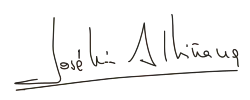 signature de Josep Lluís Albiñana