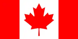Description de l'image Flag of Canada.svg.