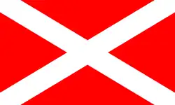 Drapeau de Royaume d'Elleore(Depuis 1944)