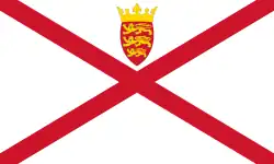 drapeau de Jersey