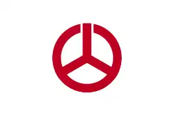 Drapeau de Kōriyama-shi