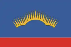 Drapeau de l’oblast de Mourmansk