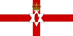 Description de l'image Flag of Northern Ireland.svg.