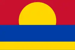 Drapeau non officiel de l'atoll Palmyra