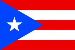 Description de l'image Flag of Puerto Rico.svg.