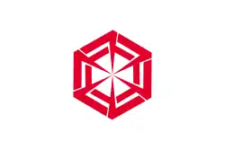 Drapeau de Suzaka-shi