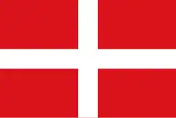 Drapeau de l'ordre de Saint-Jean de Jérusalem