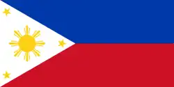 Drapeau des Philippines (habituel)