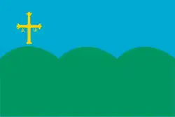 Drapeau de Santa Eulalia de Oscos