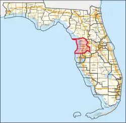 Description de l'image Florida's 12th congressional district (since 2023).svg.