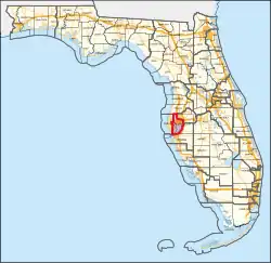 Description de l'image Florida's 14th congressional district (since 2023).svg.
