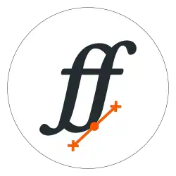 Description de l'image FontForge Logo, 2015.svg.