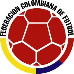 alt=Écusson de l' Équipe de Colombie olympique