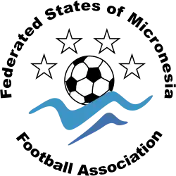 alt=Écusson de l' Équipe des États fédérés de Micronésie de football