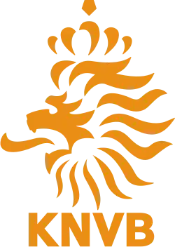 alt=Écusson de l' Équipe des Pays-Bas de futsal